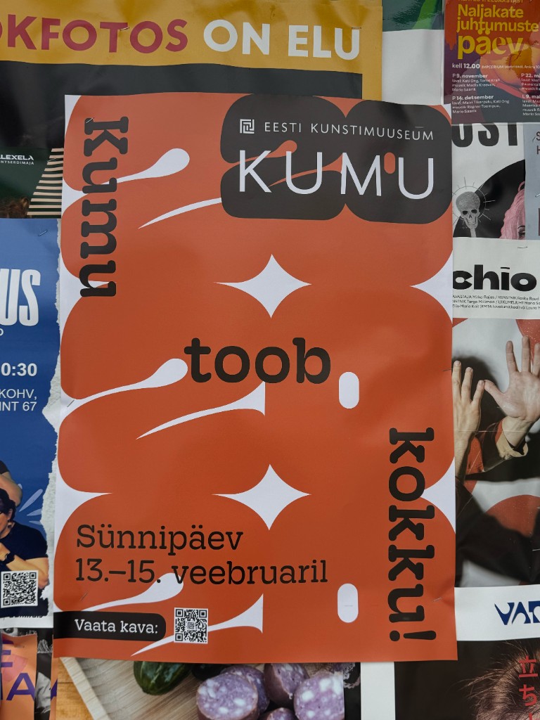 Kumu 20 pidu plakat, Tallinn 2026