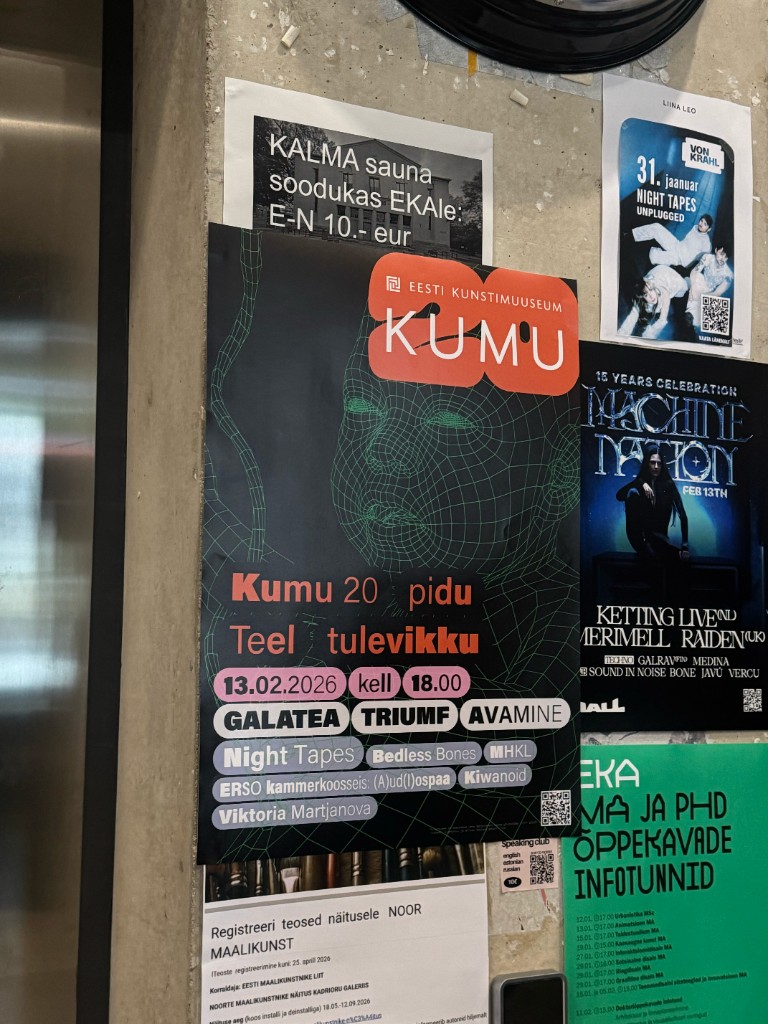 Kumu toob kokku plakat, Tallinn 2026