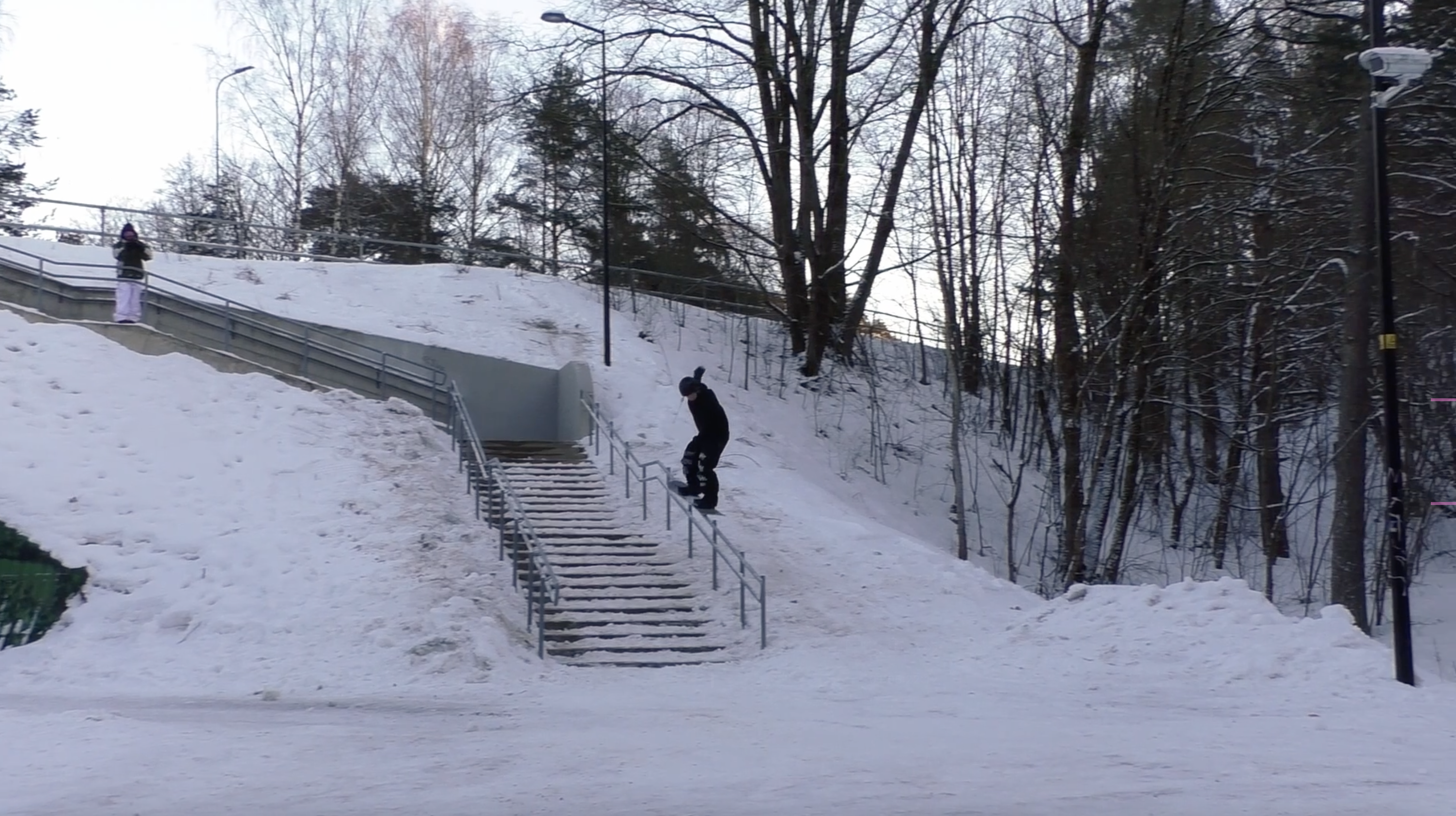 Stairset rail